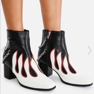 Dollskill Vegan Leather Ankle Boots